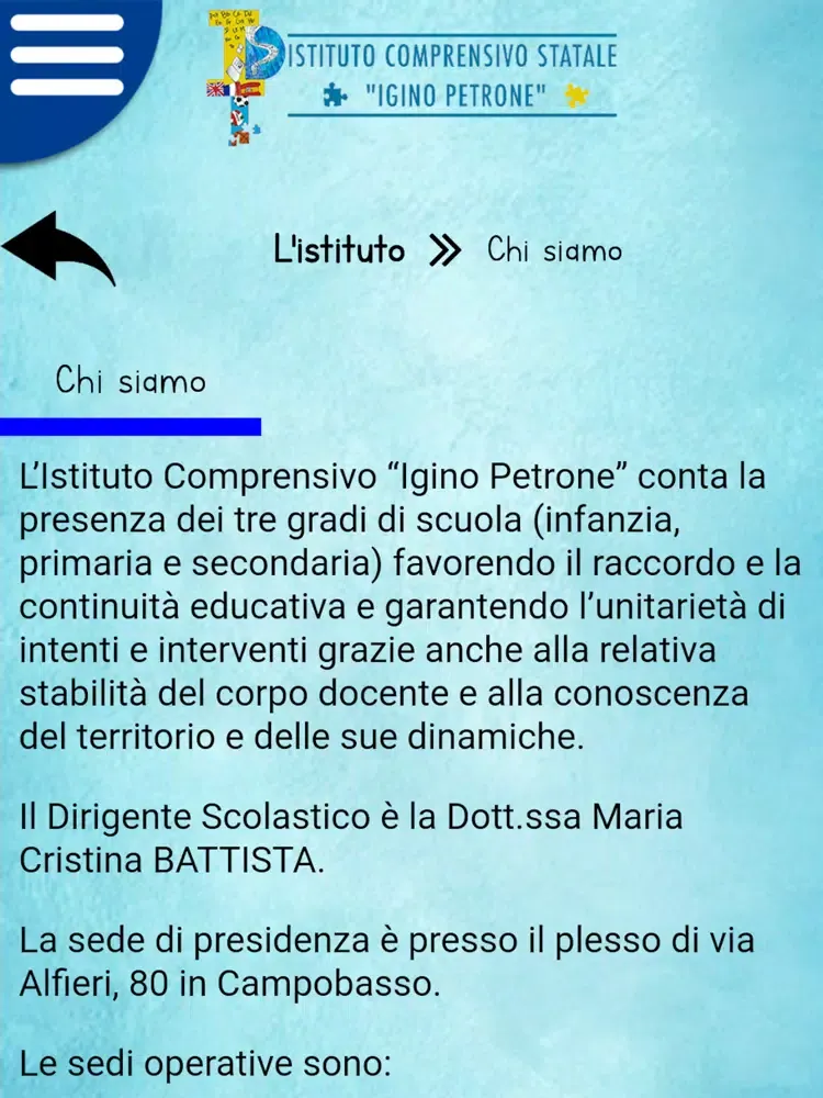 Скриншоты Istituto Comprensivo Petrone iPad 