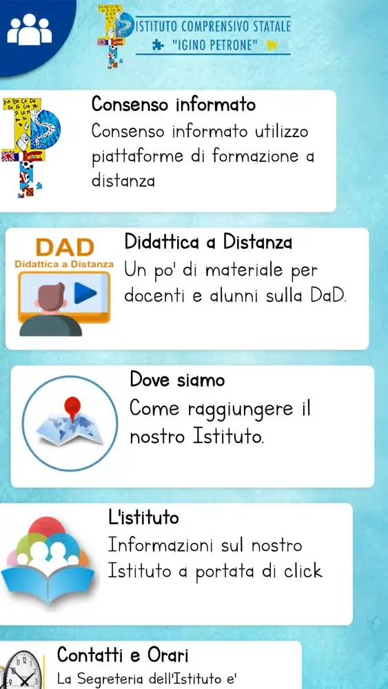Скриншоты Istituto Comprensivo Petrone