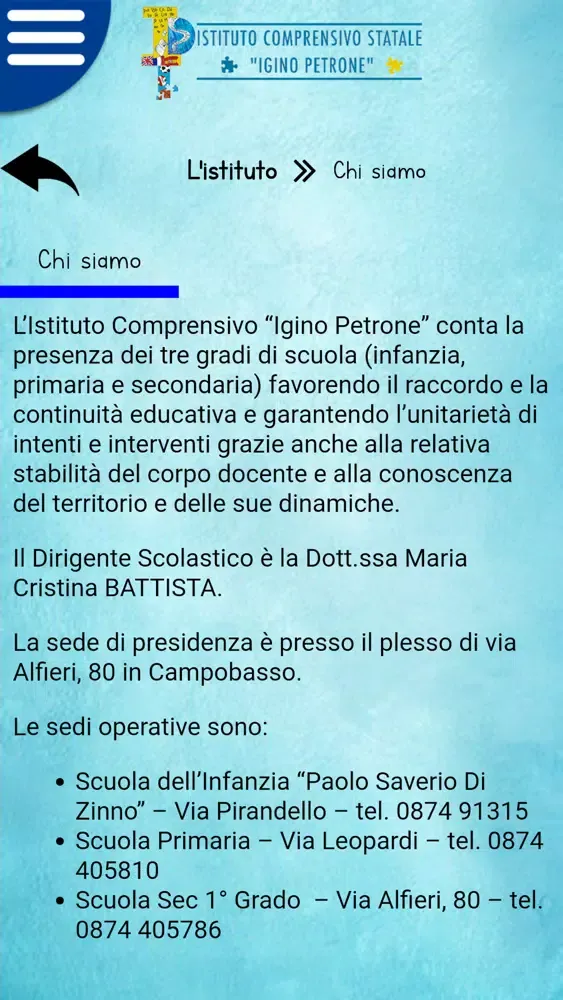 Скриншоты Istituto Comprensivo Petrone