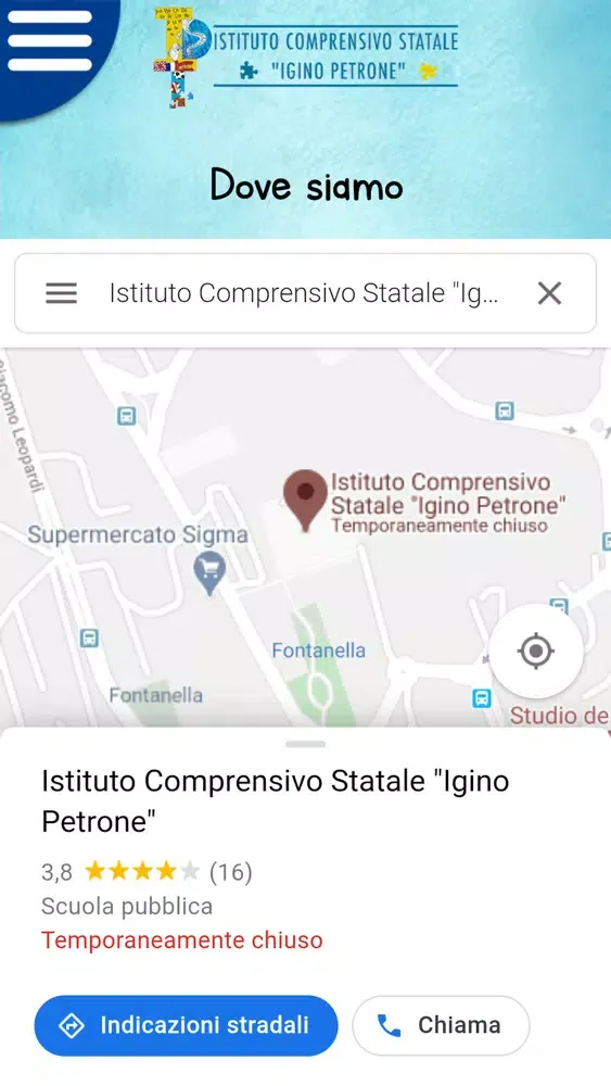 Скриншоты Istituto Comprensivo Petrone