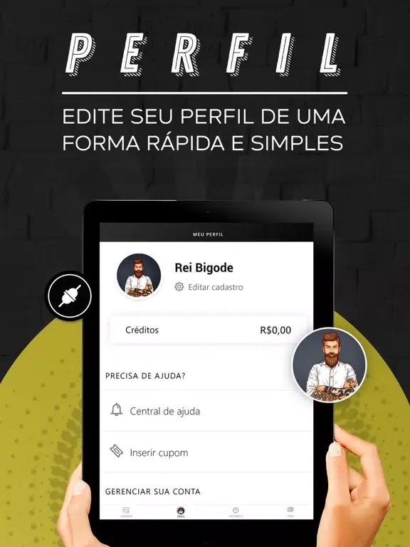 Capturas de pantalla de Rei Bigode iPad 