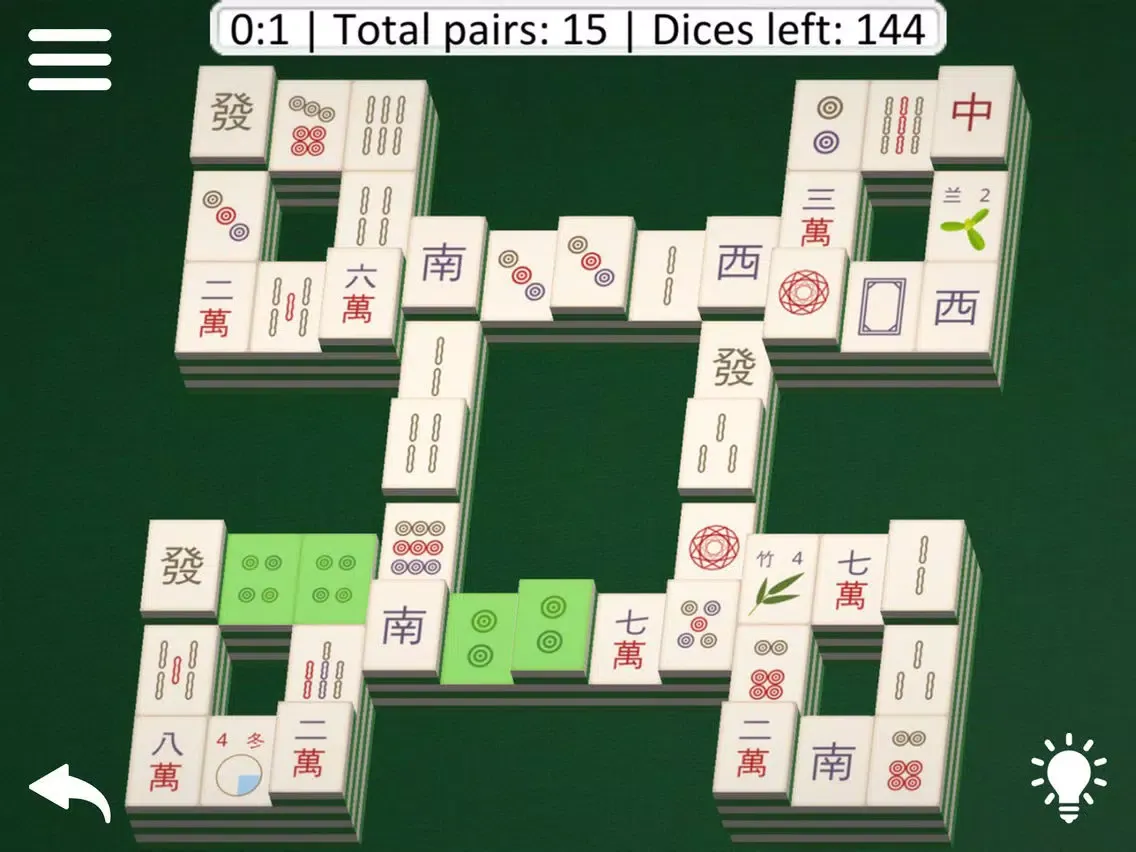 ภาพหน้าจอของ 3D Mahjong iPad 