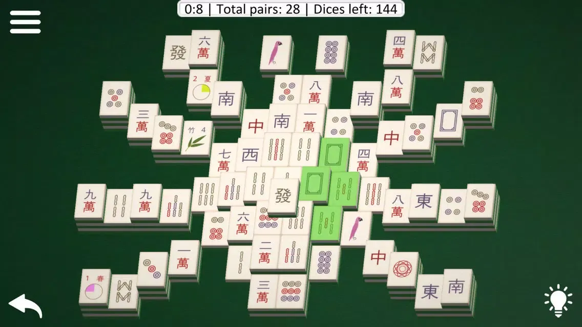 ภาพหน้าจอของ 3D Mahjong