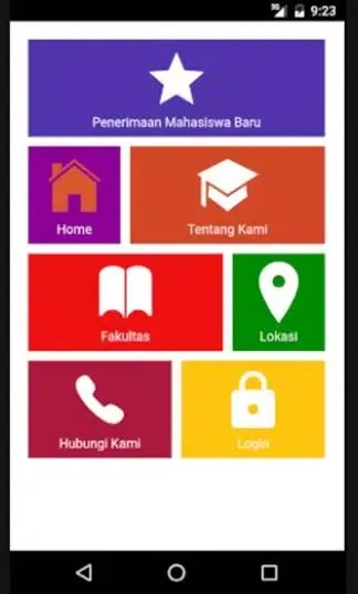 Budi Luhur Student Mobile Screenshots