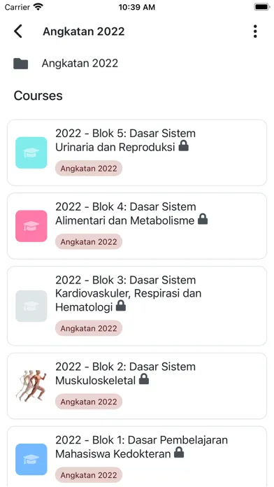 MyKlass Kedokteran UMY سکرین شاٹس