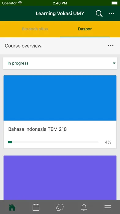 Capturas de pantalla de MyKlass Vokasi UMY