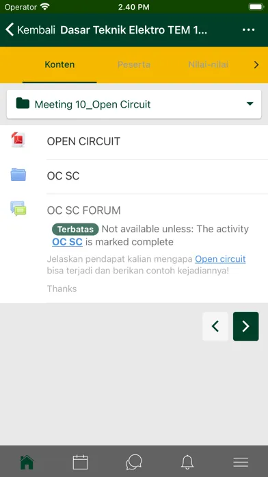 Capturas de pantalla de MyKlass Vokasi UMY