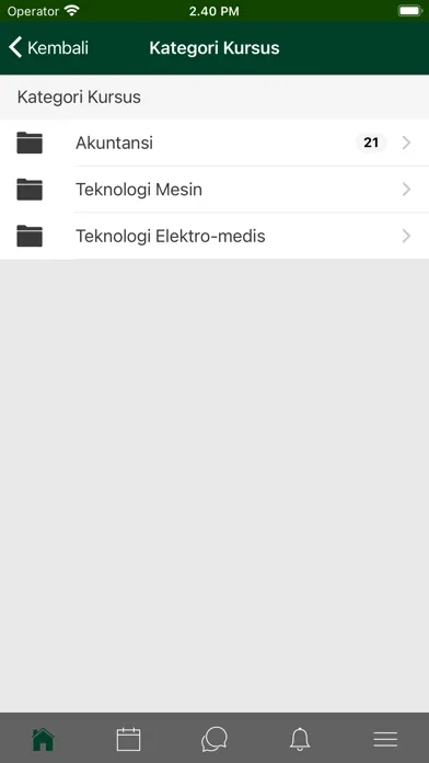 Capturas de pantalla de MyKlass Vokasi UMY