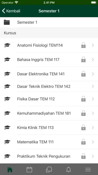 Capturas de pantalla de MyKlass Vokasi UMY