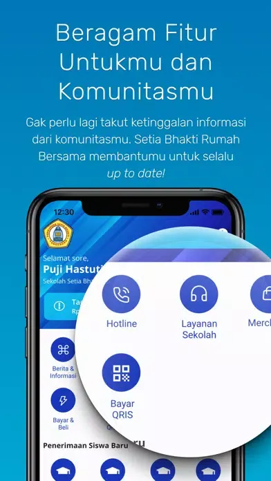Capturas de tela do Setia Bhakti Rumah Bersama