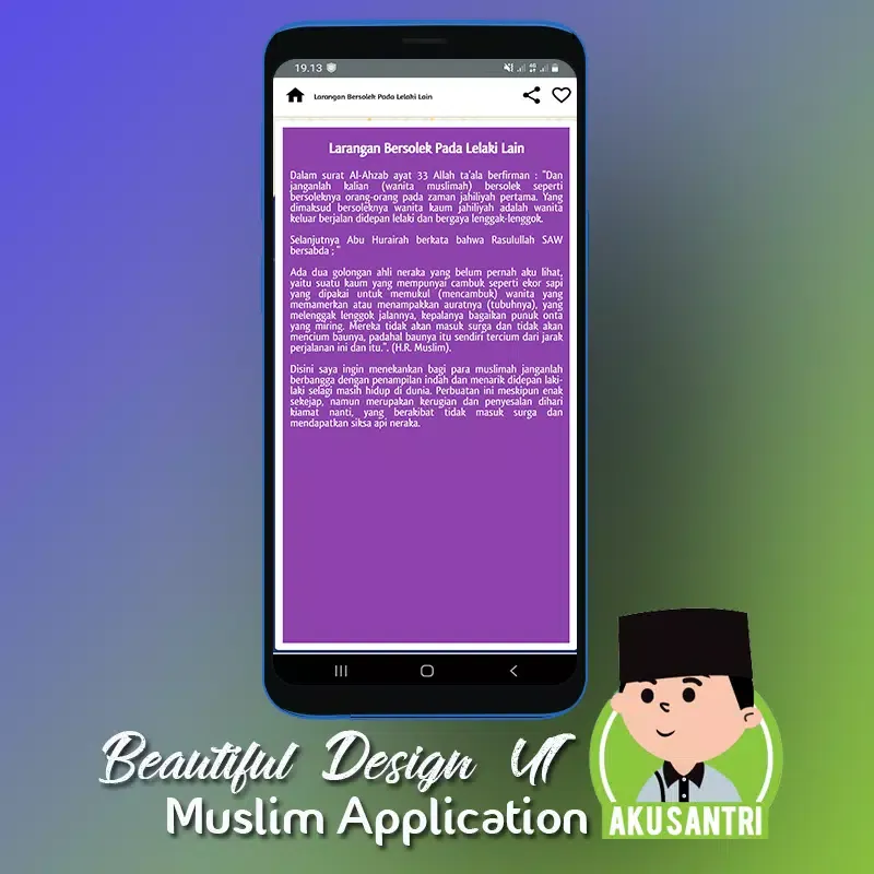 Zrzuty ekranu Sholehah's wife in Islam