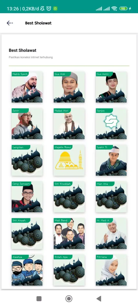 Capturas de pantalla de Sholawat Az Zahir Mania