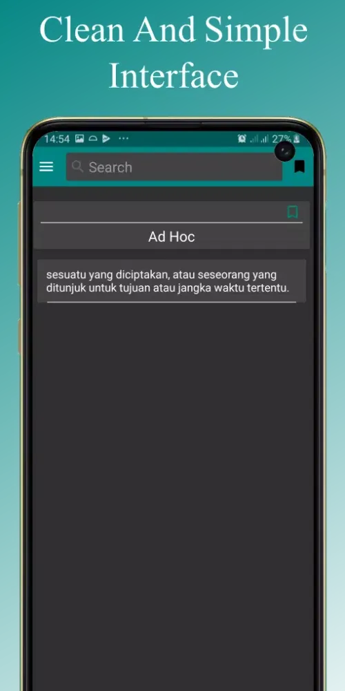 Captures d'écran de Kamus Istilah Politik