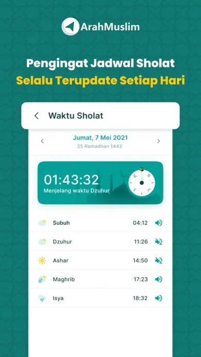 ArahMuslim Ekran Görüntüleri