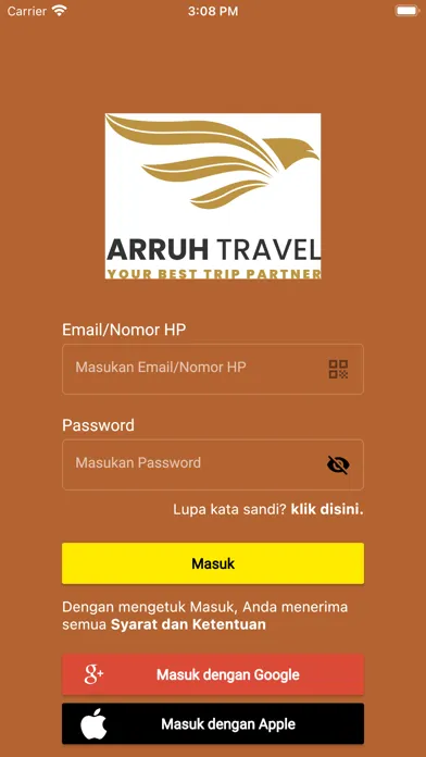 Capturas de pantalla de Arruh Travel
