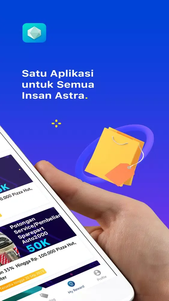 Tangkapan layar AstraKu