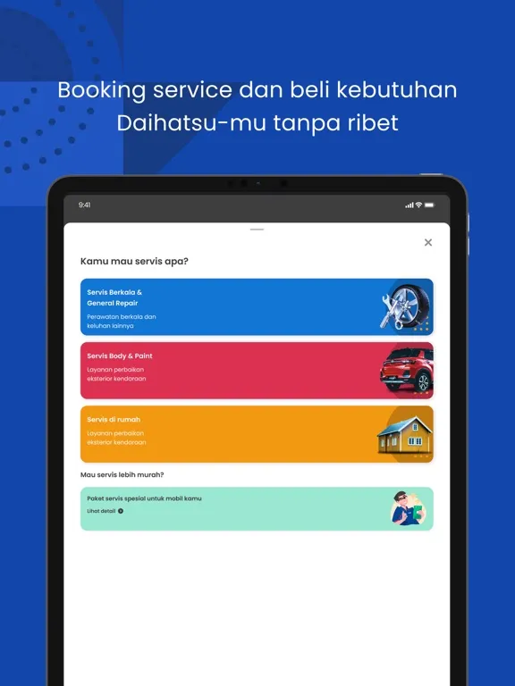DaihatsuKu iPad  स्क्रीनशॉट