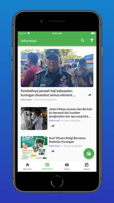 RadioQu Kuningan Muslim Pocket سکرین شاٹس