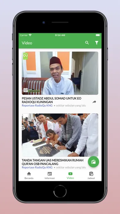 RadioQu Kuningan Muslim Pocket سکرین شاٹس
