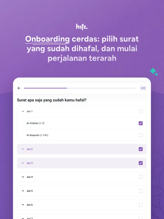 Qur'an Hifz by Dzikra iPad  سکرین شاٹس