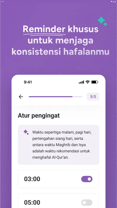 Qur'an Hifz by Dzikra سکرین شاٹس