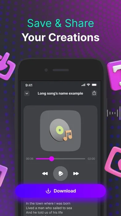 AI music maker: song generator স্ক্রিনশট