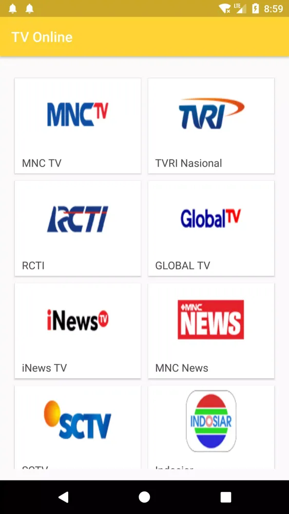 Скриншоты TV Online