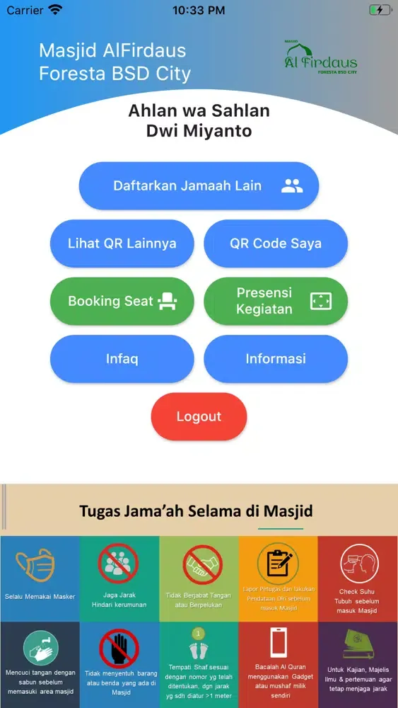 Tangkapan skrin AlFirdaus Foresta