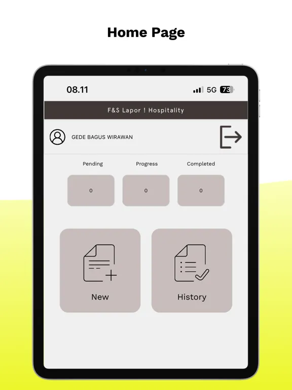 IFMS Lapor iPad  Ekran Görüntüleri