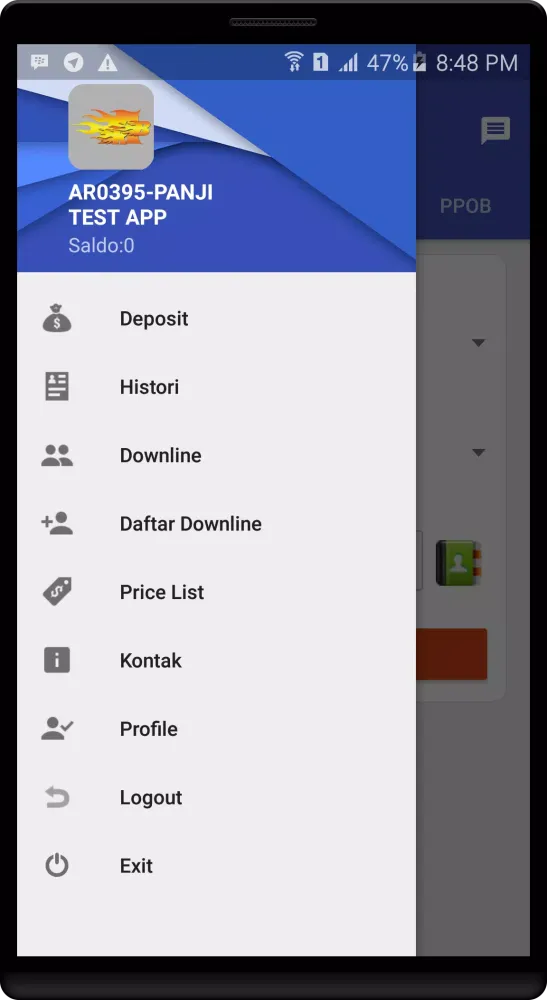 Zrzuty ekranu ArbMobile - Isi Pulsa & PPOB