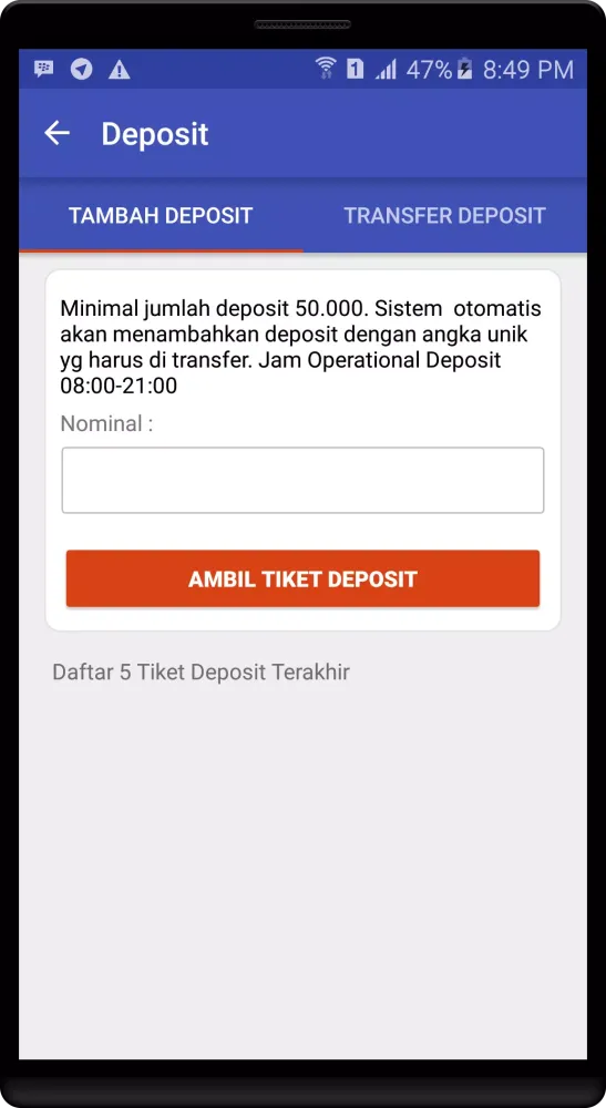 Zrzuty ekranu ArbMobile - Isi Pulsa & PPOB