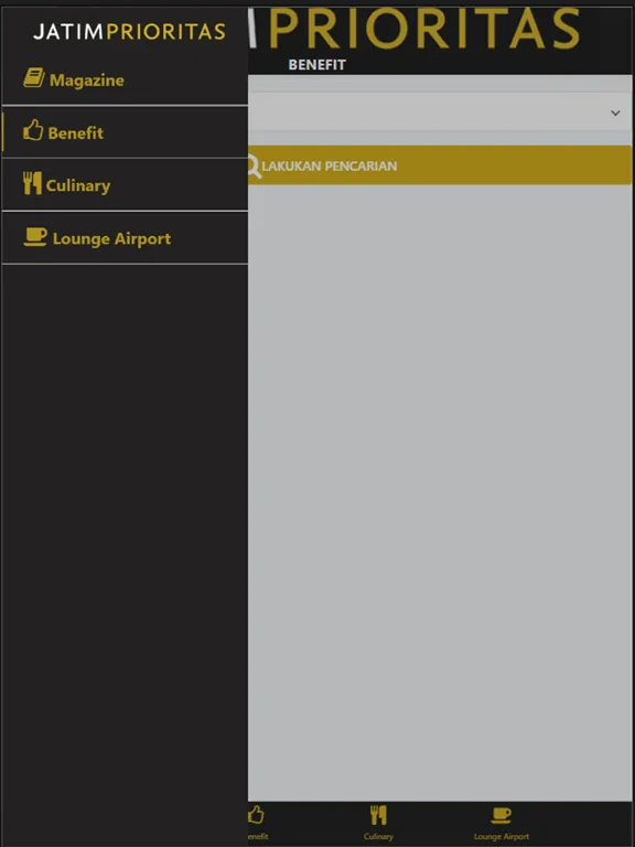 Zrzuty ekranu e-Jatim Prioritas iPad 