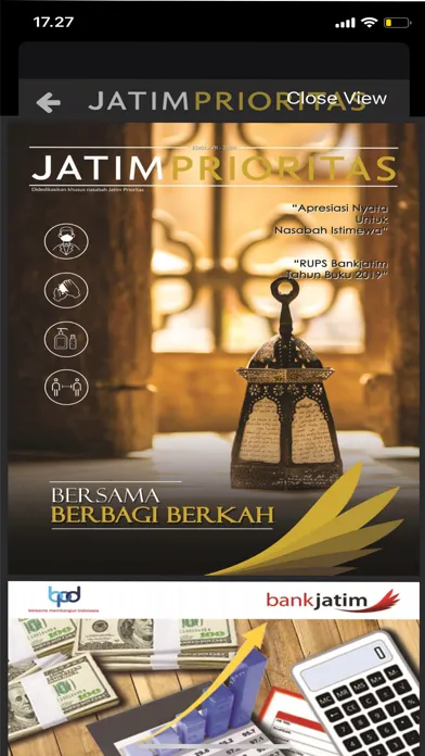 Zrzuty ekranu e-Jatim Prioritas