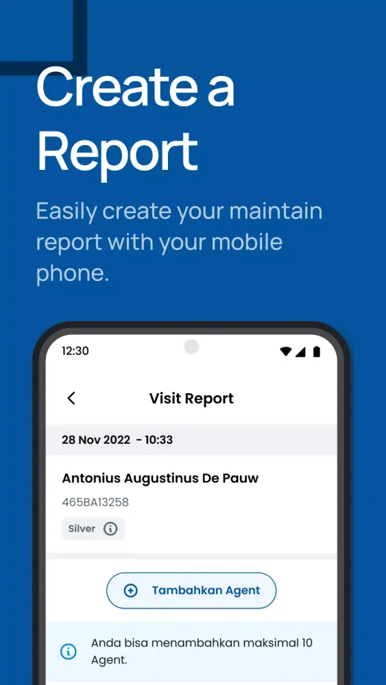 Screenshot di SQUARE