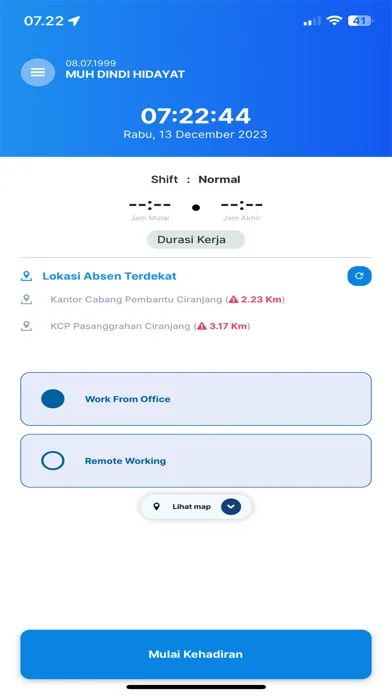 HCS Kehadiranku स्क्रीनशॉट