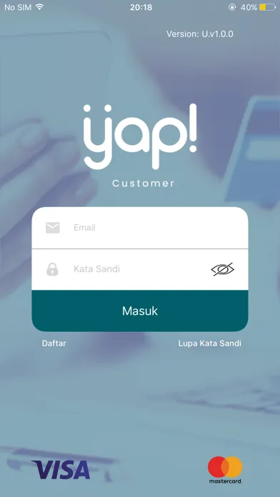 Ảnh chụp màn hình của yap!