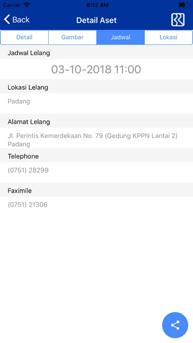 Info Lelang BRI应用截图