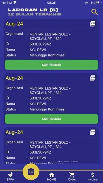 Zrzuty ekranu MyPI-LB
