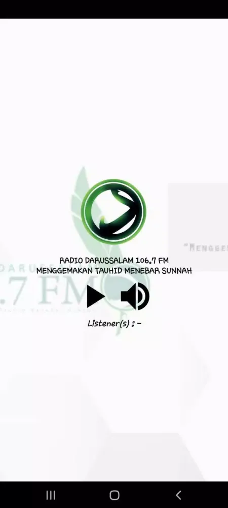 Screenshot di Darussalam 106.7 FM