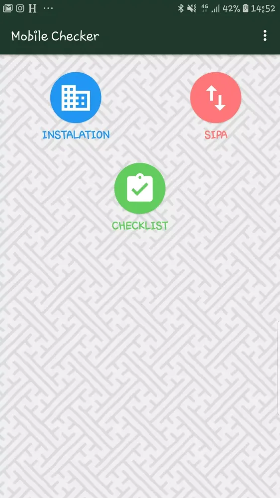 Mobile Checker Screenshots