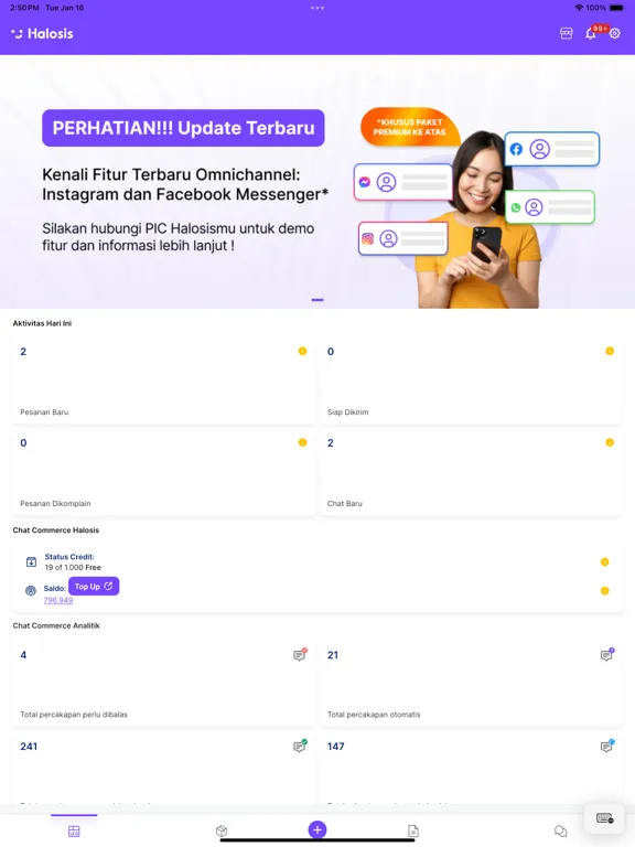 Halosis Seller iPad  Screenshots