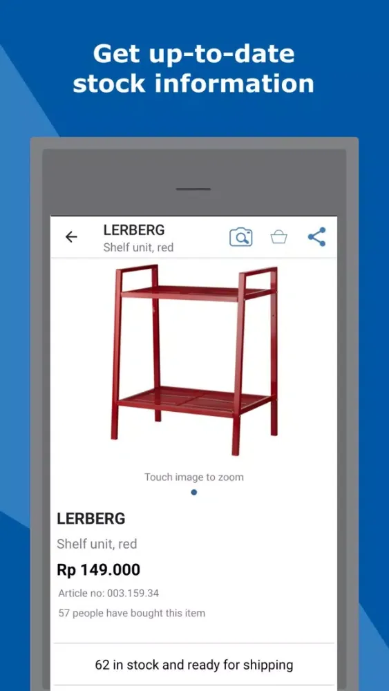 Capturas de pantalla de IKEA Indonesia