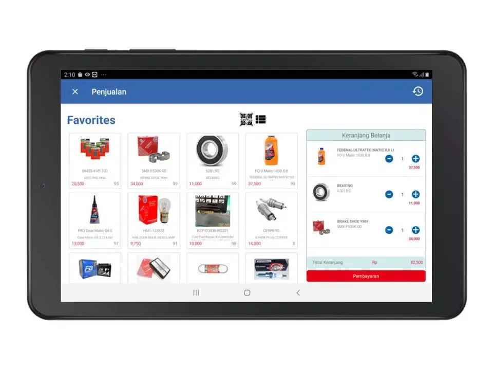 Capturas de pantalla de POS Indostation 2.0