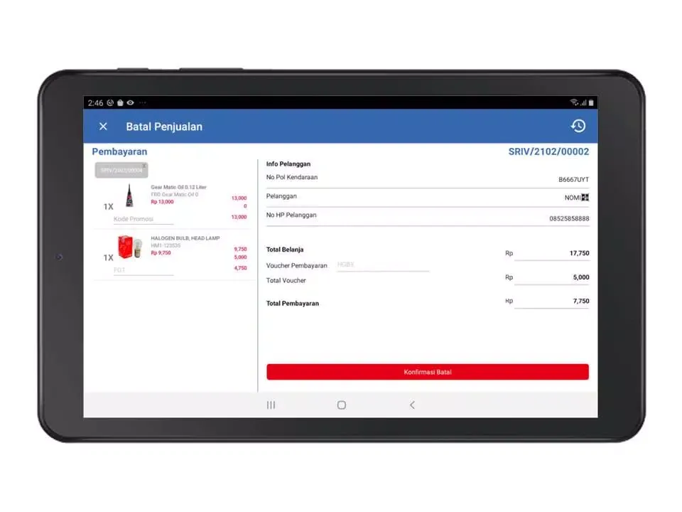 Capturas de pantalla de POS Indostation 2.0