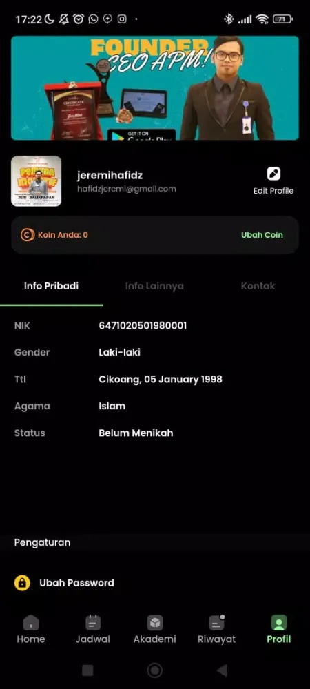 APM Ekran Görüntüleri