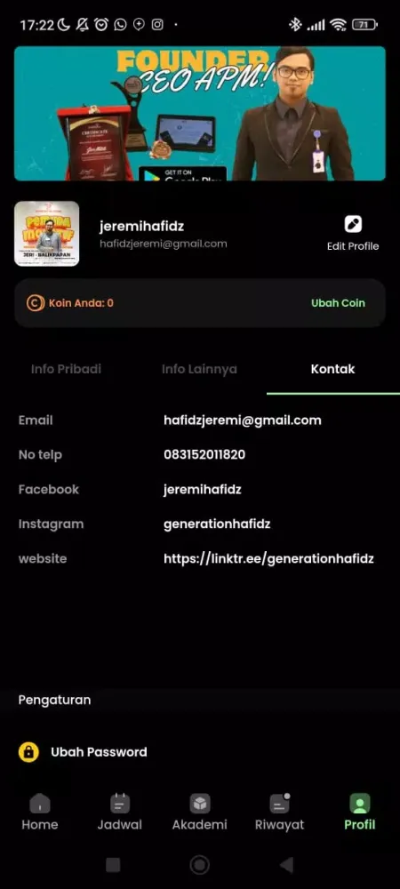 APM Ekran Görüntüleri