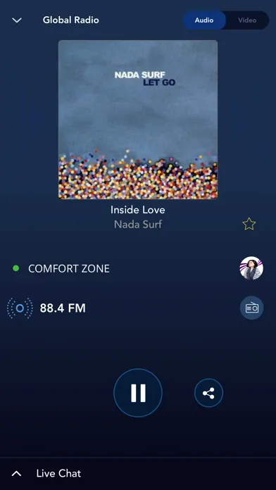 Global Radio سکرین شاٹس