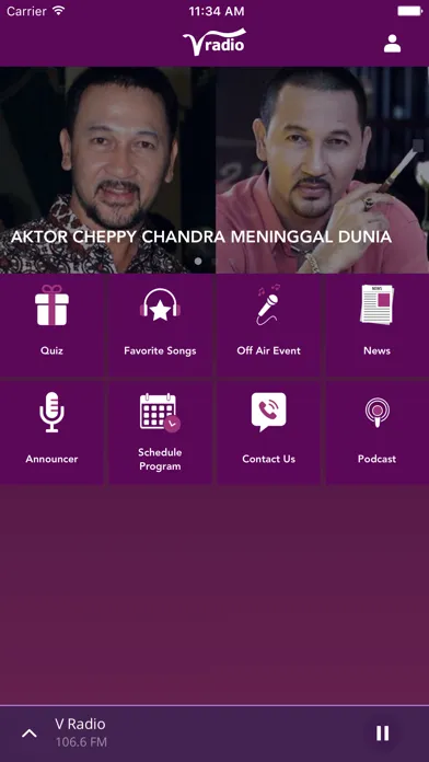 V Radio Screenshots