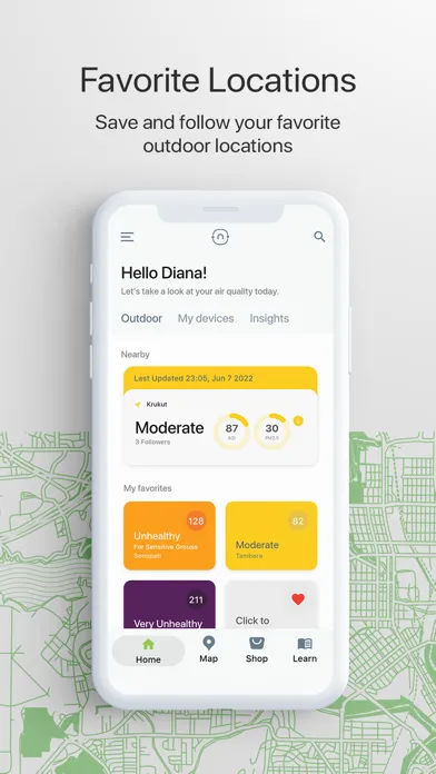 nafas | Indonesia Air Quality Screenshots