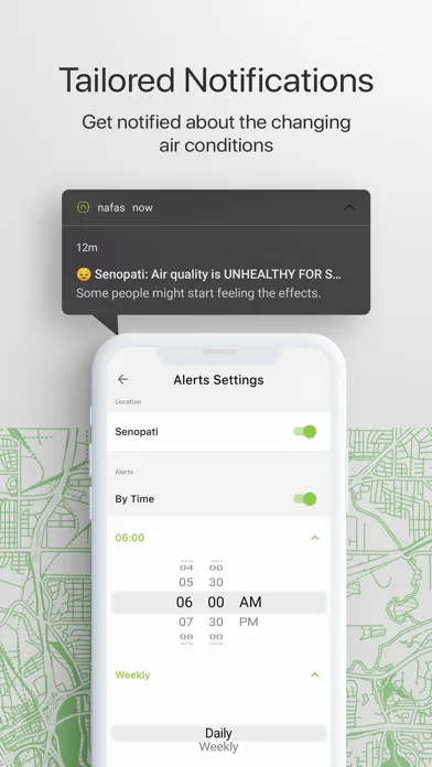 nafas | Indonesia Air Quality Screenshots